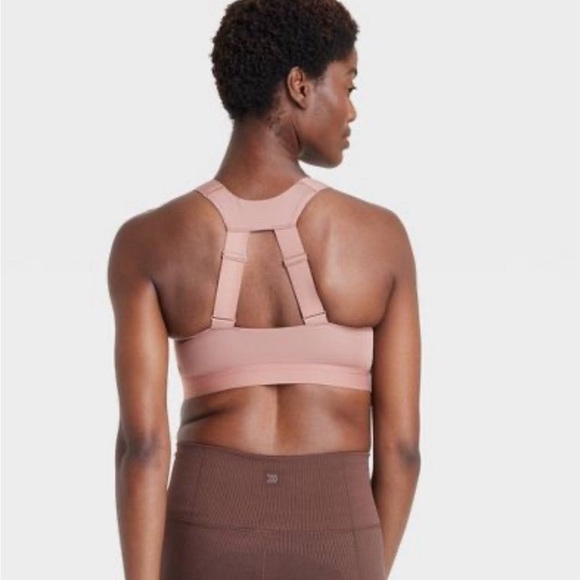 Women's High Support Sculpt Zip-Front Sports Bra - All in Motion™ 34B - Picture 3 of 4